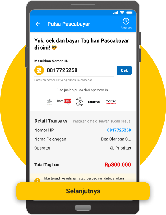 Tutorial Jualan Pulsa Pascabayar