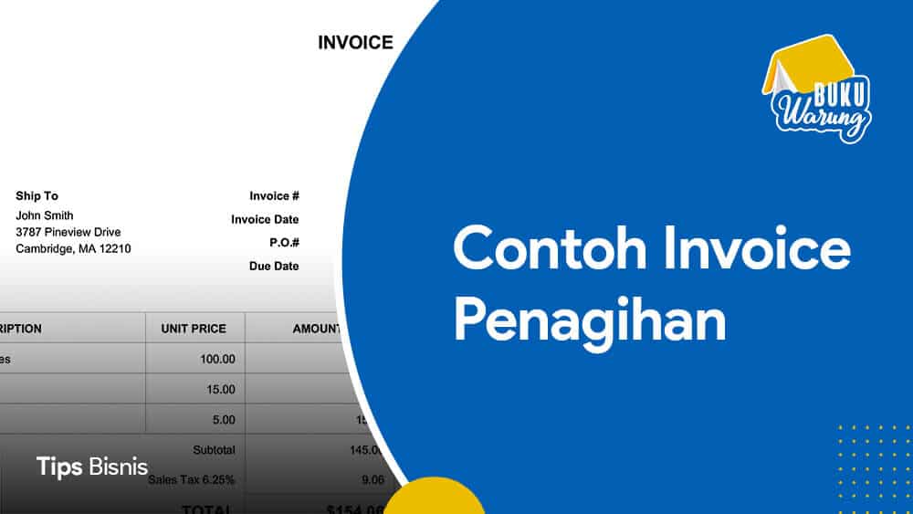 Contoh Invoice Penagihan
