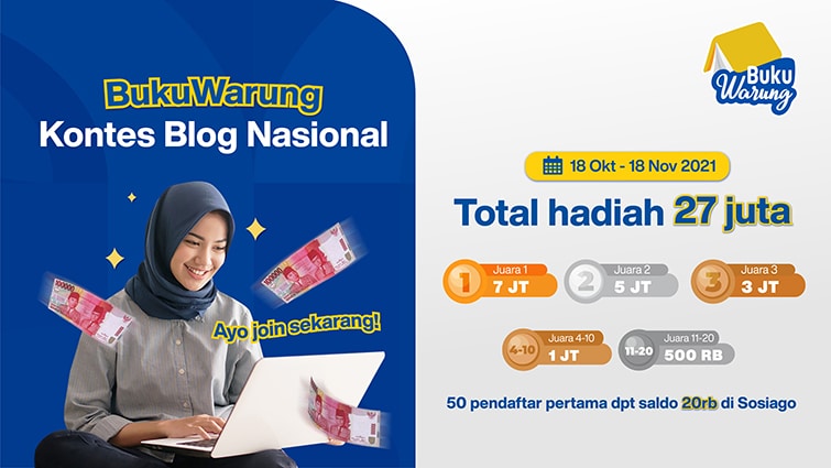 [PENGUMUMAN] Blog Kontes Nasional BukuWarung 2021