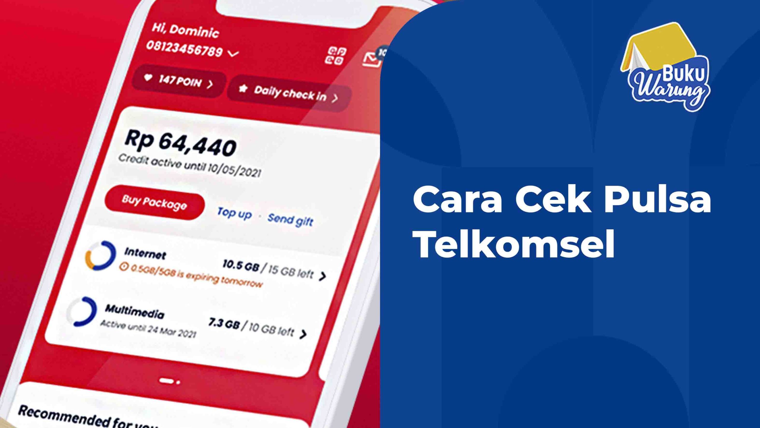 thumbnail cara cek pulsa telkomsel