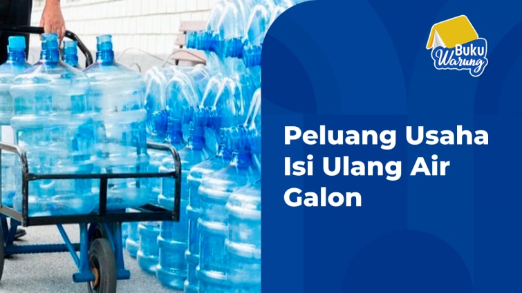 usaha isi ulang air galon