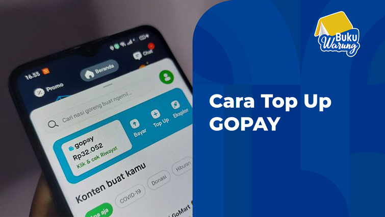 cara top up gopay