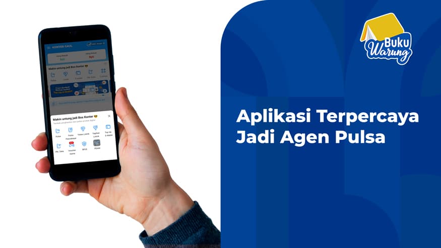 aplikasi terpercaya untuk jadi agen pulsa