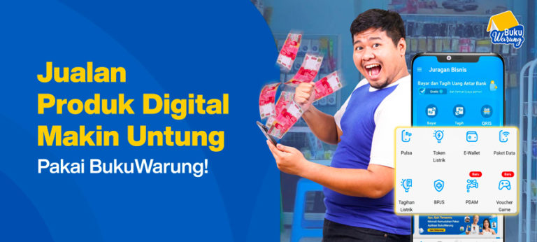 Jual Jasa Produk Digital Isi Ulang Makin Untung Pakai BukuWarung