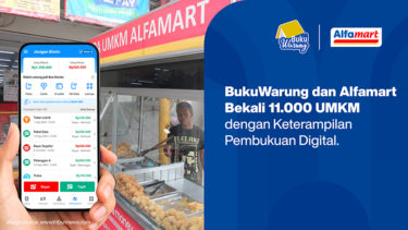 BukuWarung dan Alfamart Bekali 11.000 UMKM dengan Keterampilan Pembukuan Digital