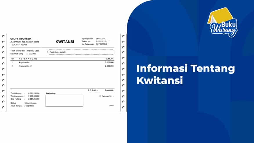 kwitansi adalah