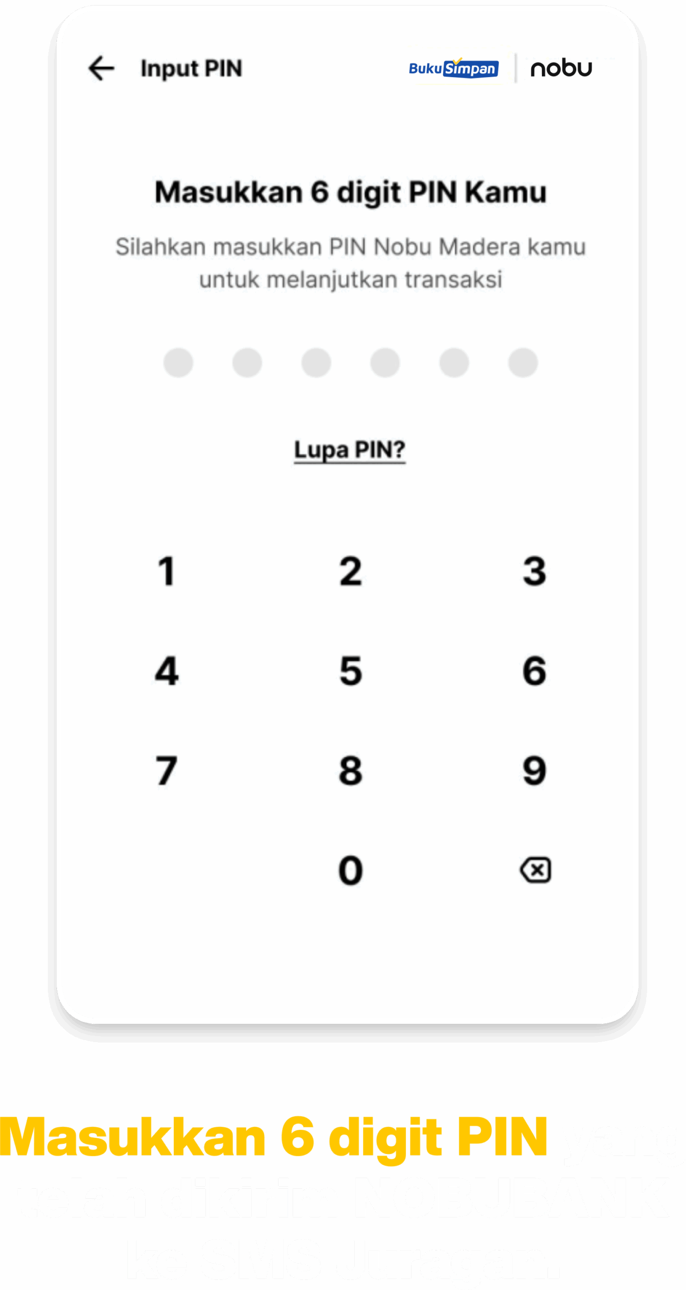 4 - Cara Ubah Pin Kartu Debit Virtual BukuSimpan